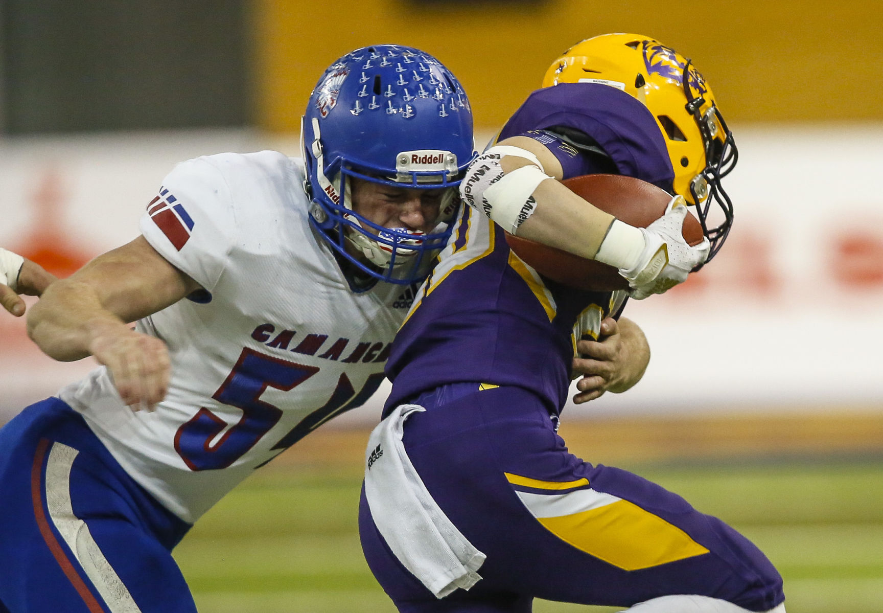 State Football 2A Central Lyon/George-Little Rock vs. Camanche 3